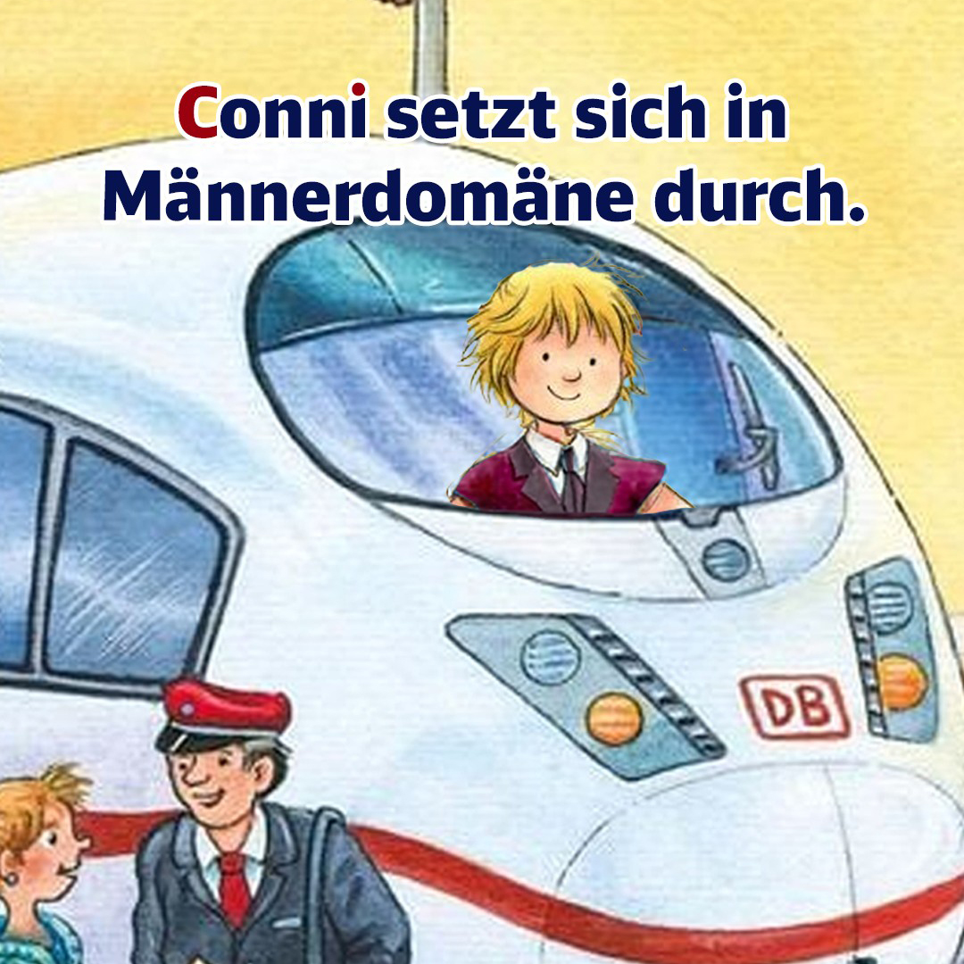 Conni – seit über 30 Jahren eine absolute Macherin. Be like Conni! Jetzt bewerben   db.jobs#DBKarriere #WasIstDirWichtig #Weltfrauenmonat #Conni