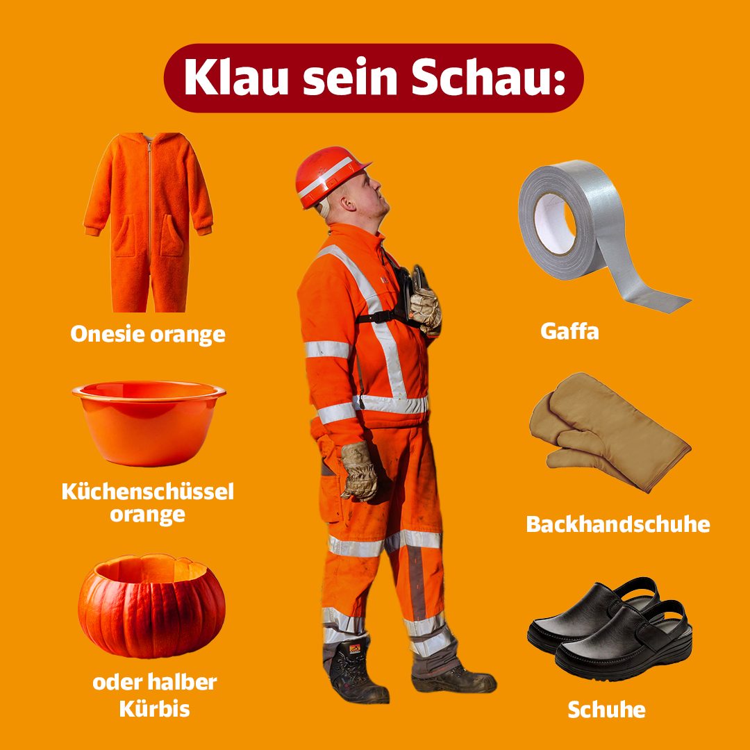 Helau und Alaaf, ihr Jecken!   Wem dieses grandiose Kostüm vom Lokrangierführer nicht reicht, der kann sich hier die echten Klamotten abholen   db.jobs#DBKarriere #WasIstDirWichtig #Karneval #Lokrangierführer